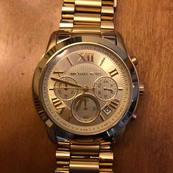 Michael Kors women’s gold watch